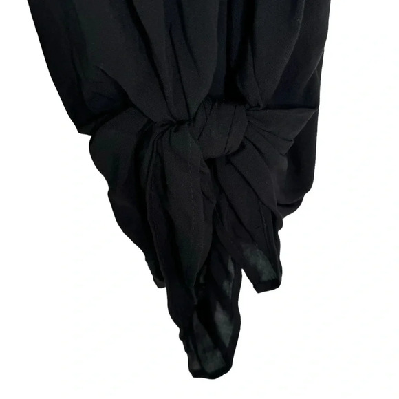 1.STATE Women's Strapless Wide Leg Jumpsuit Swimsuit Coverup Black Size XS NWT - Picture 10 of 15